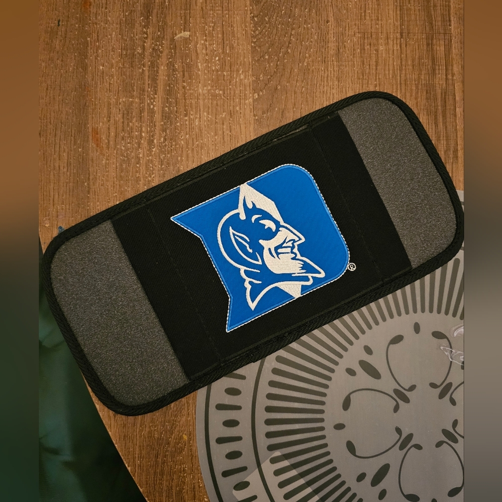 Duke CD Holder‎ Visor Car Music Storage NC College Vehicle Organizer 12 Slot Htf
